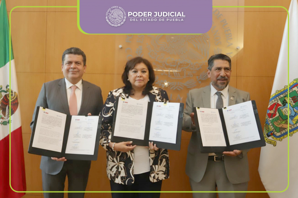 Poder Judicial de Puebla y Universidad Madero Establecen Beneficios Académicos y Profesionales para sus Trabajadores y Estudiantes.