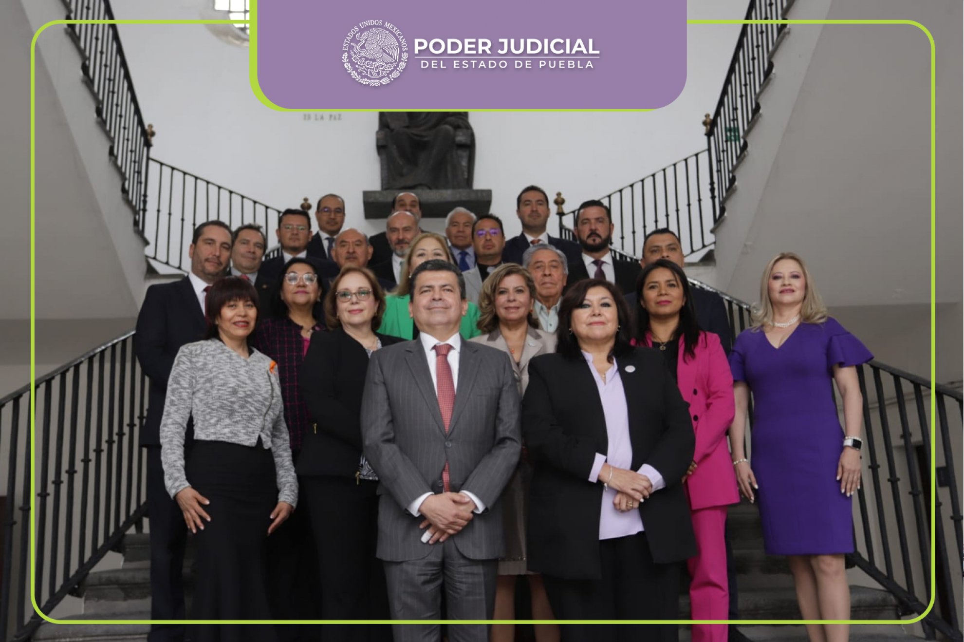 Se Integran nuevos Magistrados y Magistradas al pleno del Tribunal Superior de Justicia de Puebla